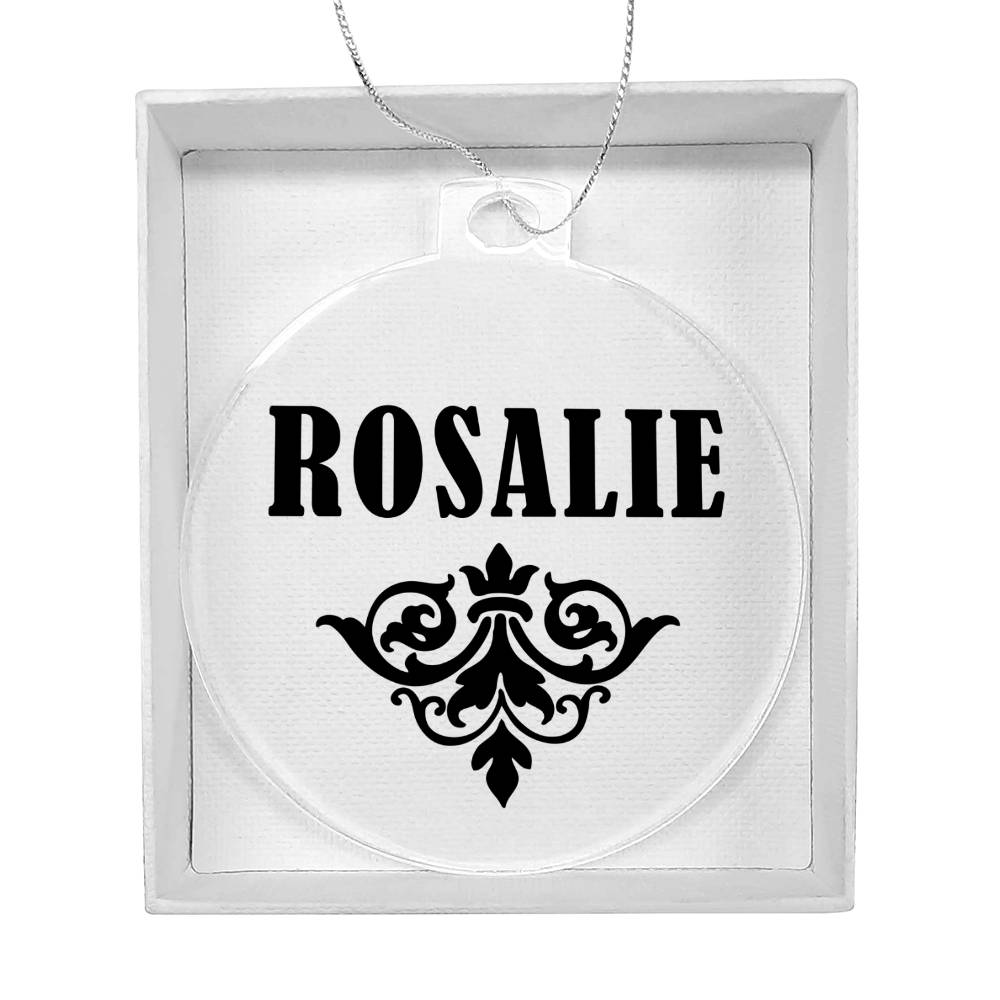 Rosalie v01 - Acrylic Ornament