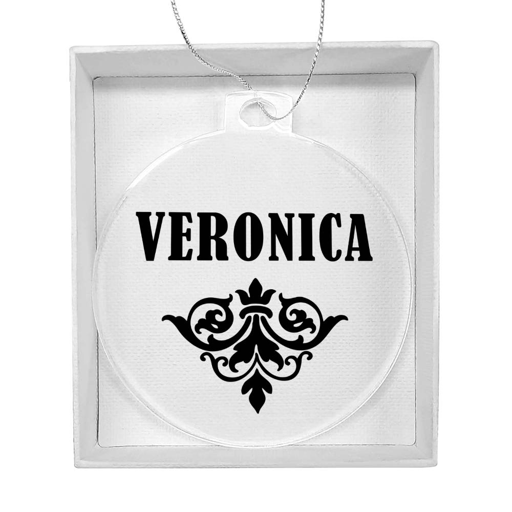 Veronica v01 - Acrylic Ornament