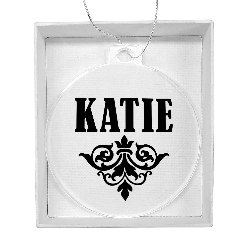 Katie v01 - Acrylic Ornament