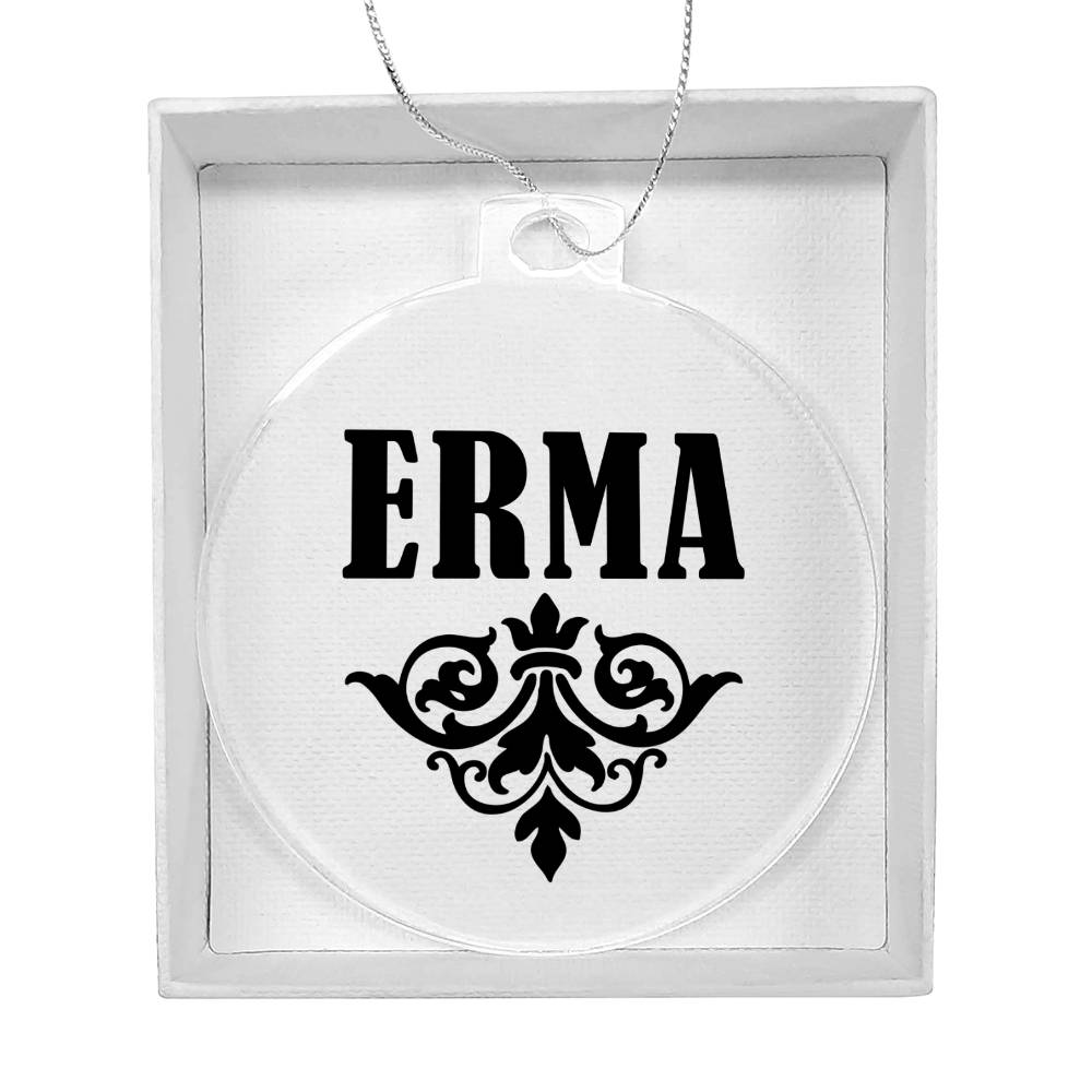Erma v01 - Acrylic Ornament