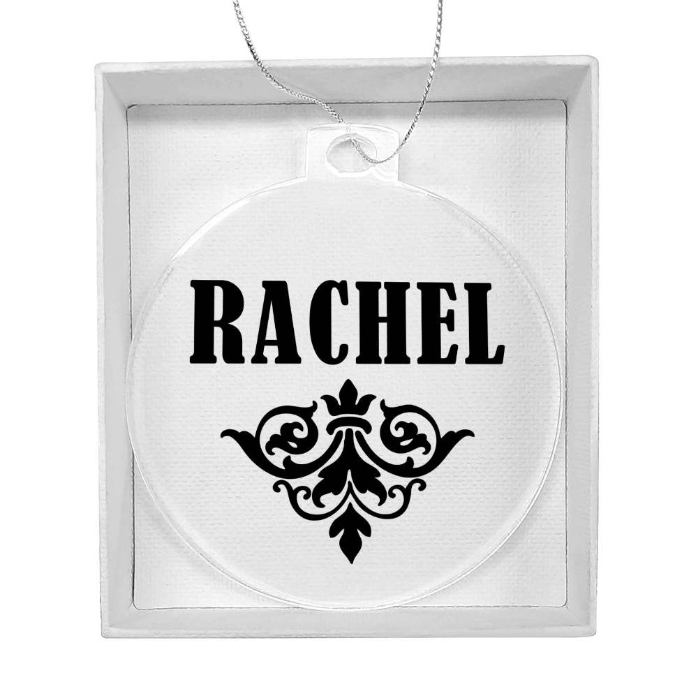 Rachel v01 - Acrylic Ornament