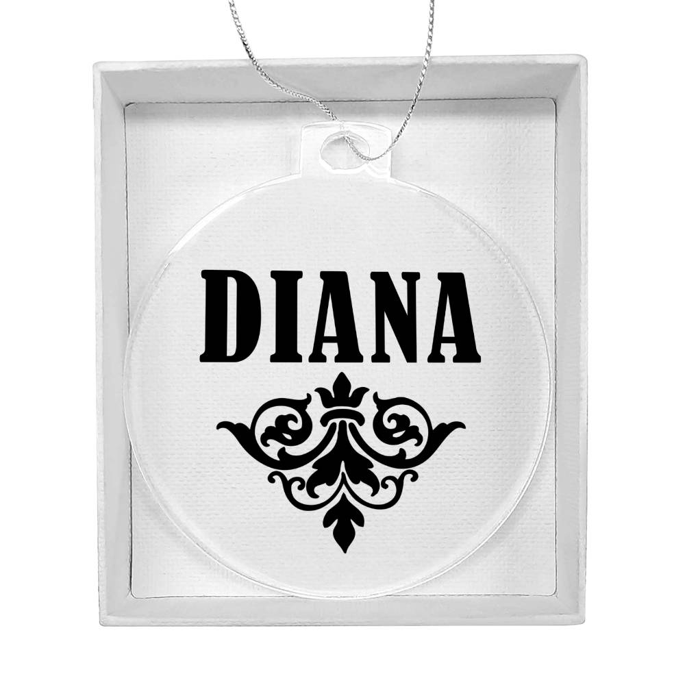 Diana v01 - Acrylic Ornament