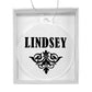 Lindsey v01 - Acrylic Ornament