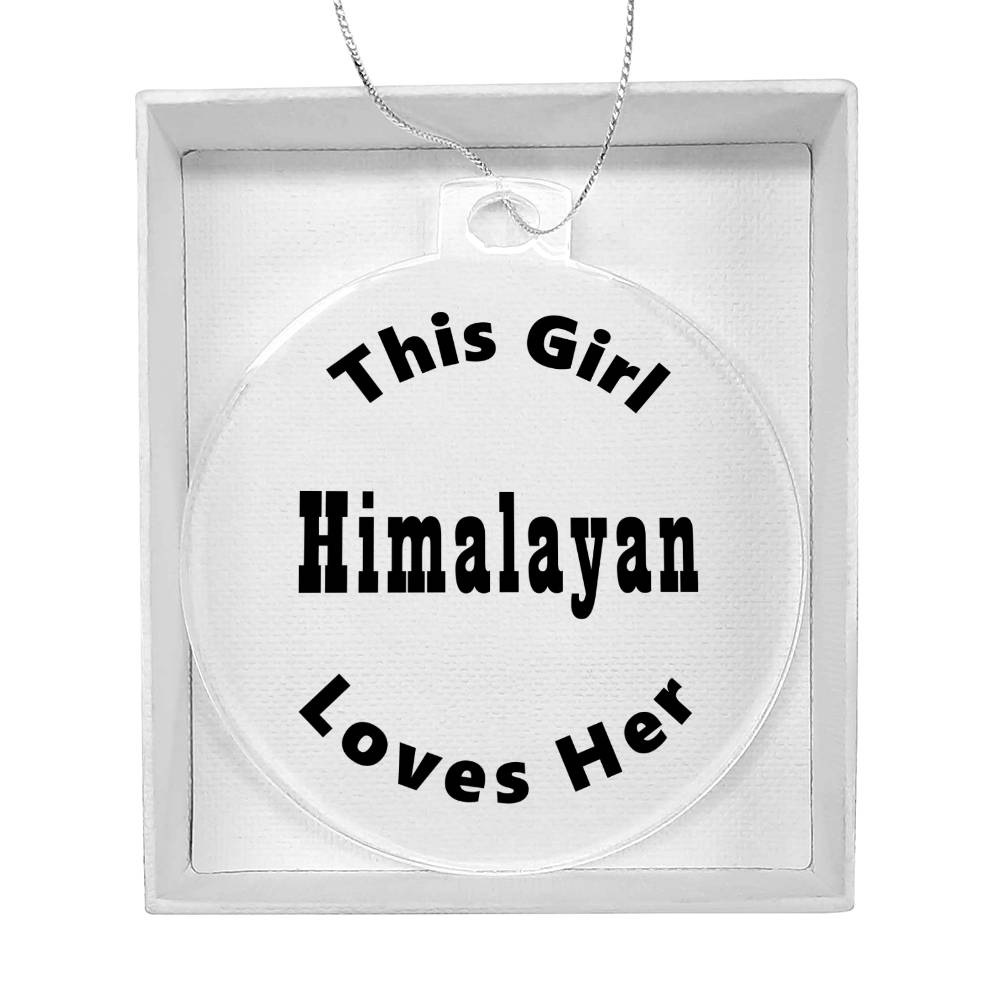 Himalayan - Acrylic Ornament