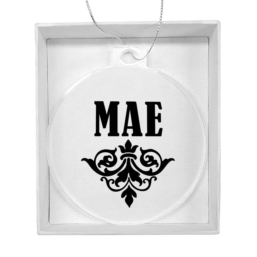 Mae v01 - Acrylic Ornament