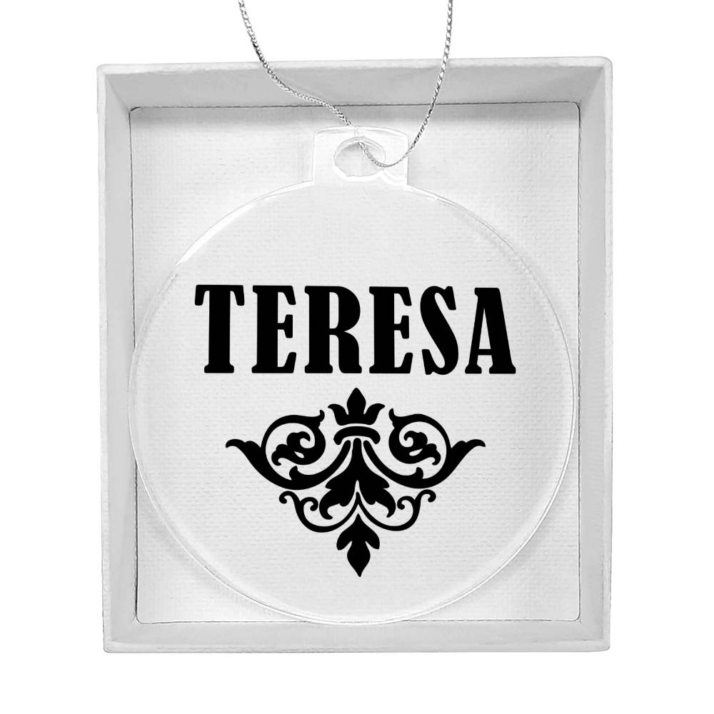 Teresa v01 - Acrylic Ornament