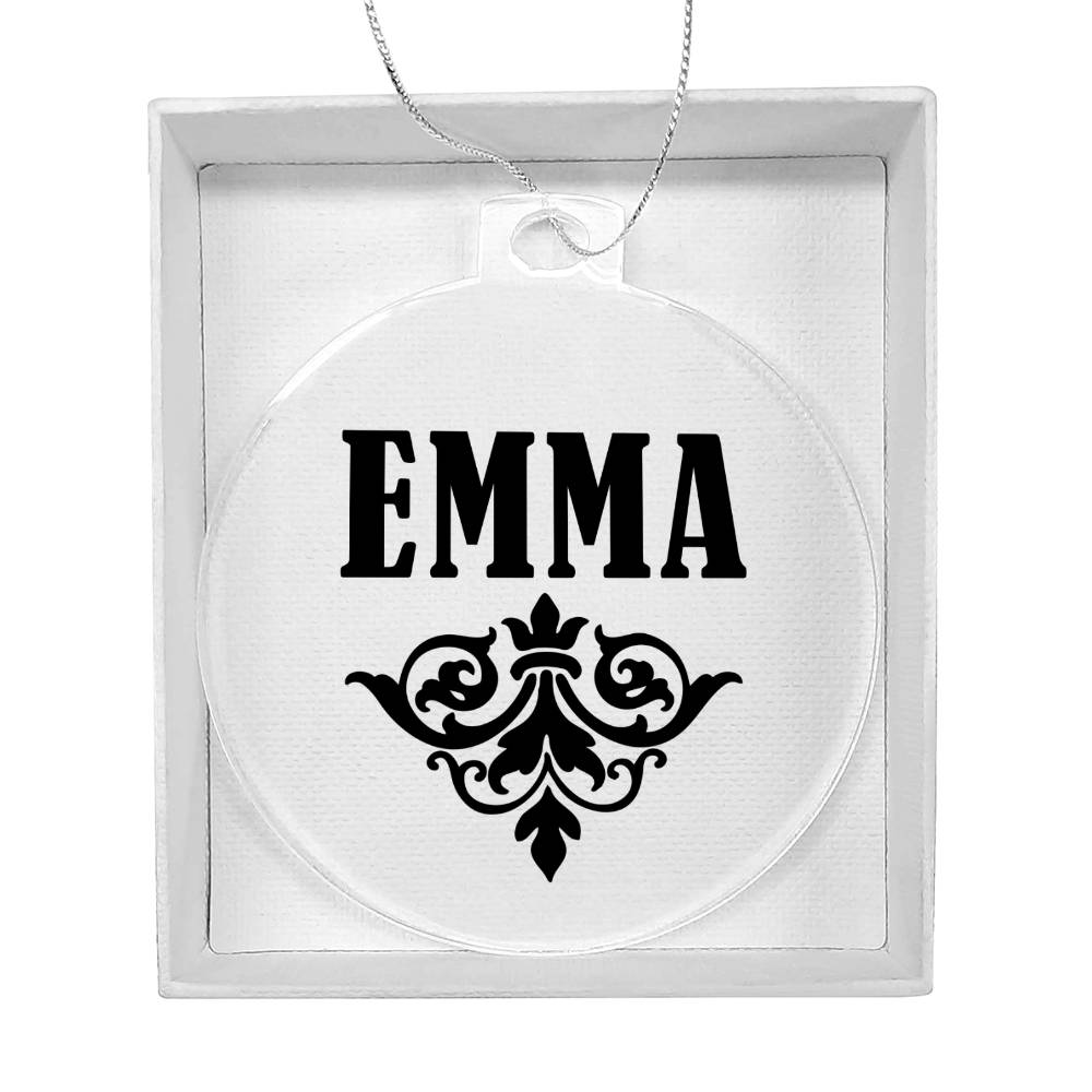 Emma v01 - Acrylic Ornament