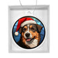 Dog Stained Glass Christmas Design 008 - Acrylic Ornament