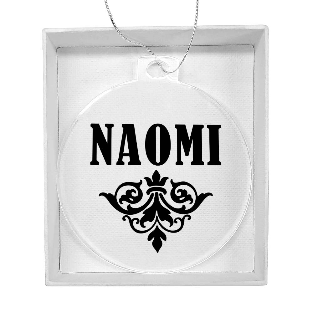 Naomi v01 - Acrylic Ornament