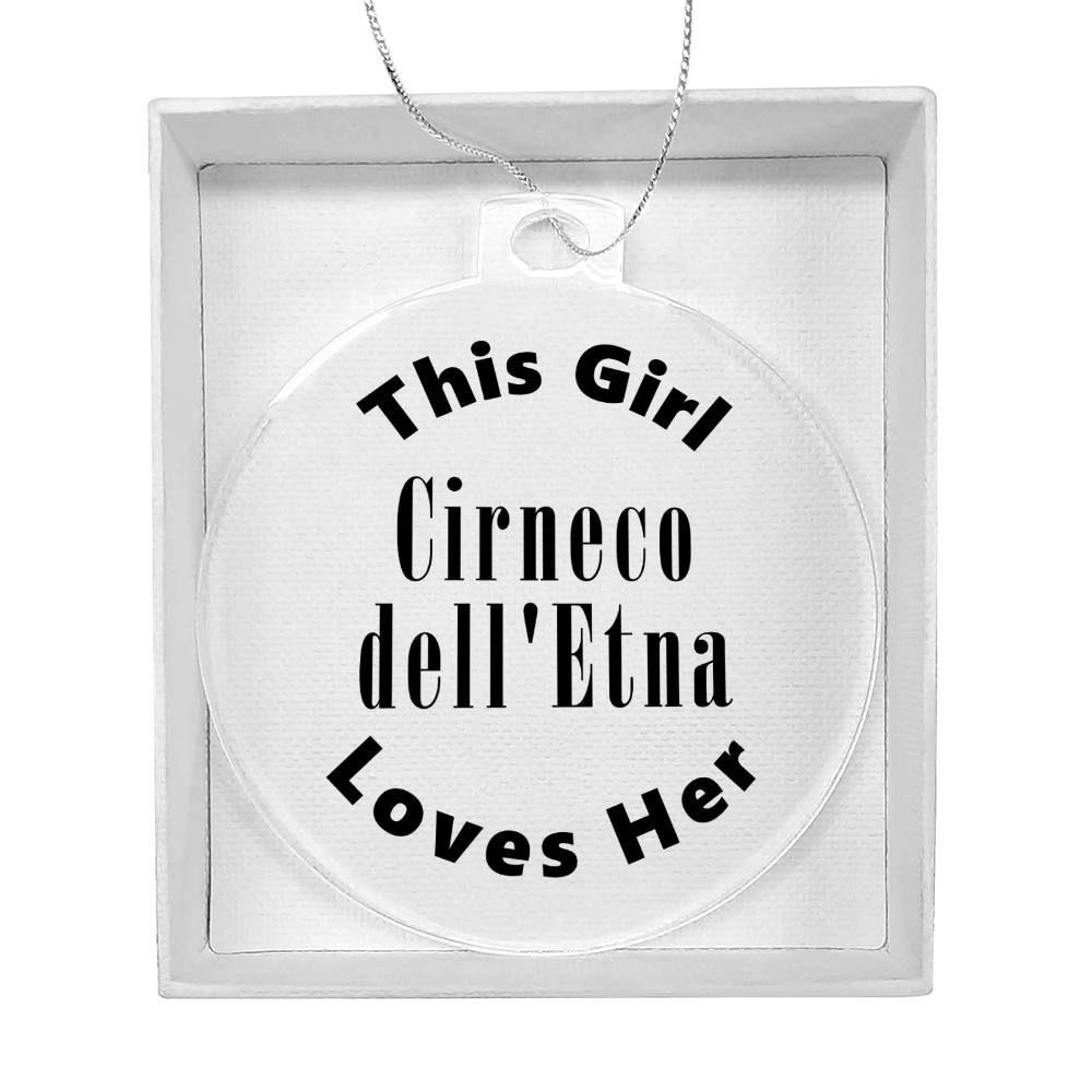 Cirneco dell'Etna - Acrylic Ornament