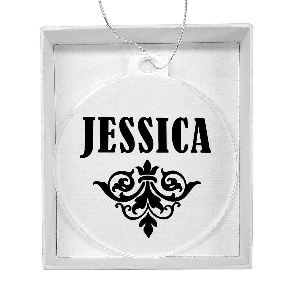 Jessica v01 - Acrylic Ornament