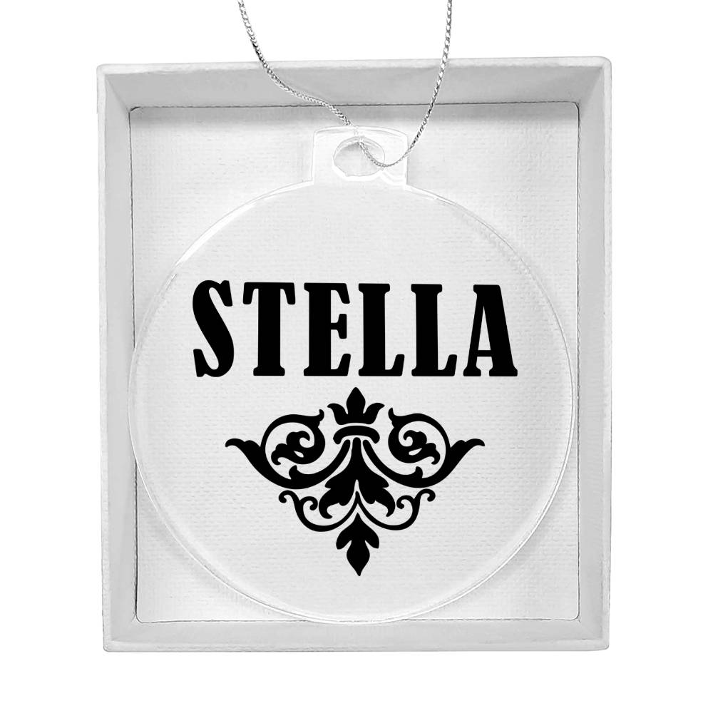 Stella v01 - Acrylic Ornament