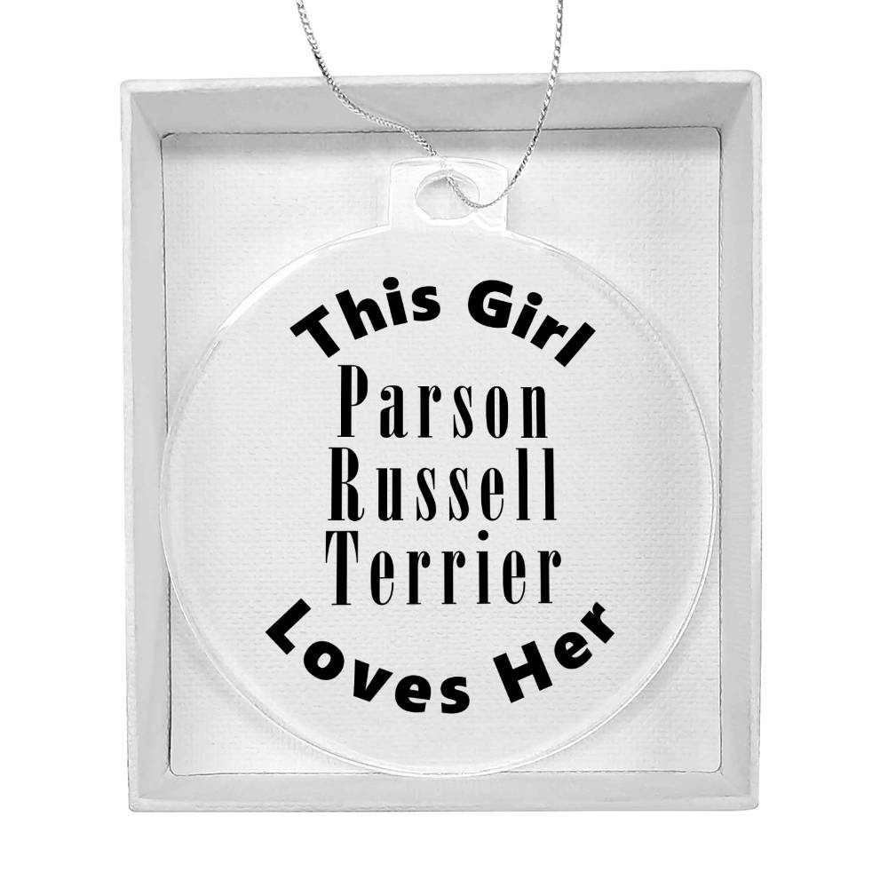 Parson Russell Terrier - Acrylic Ornament
