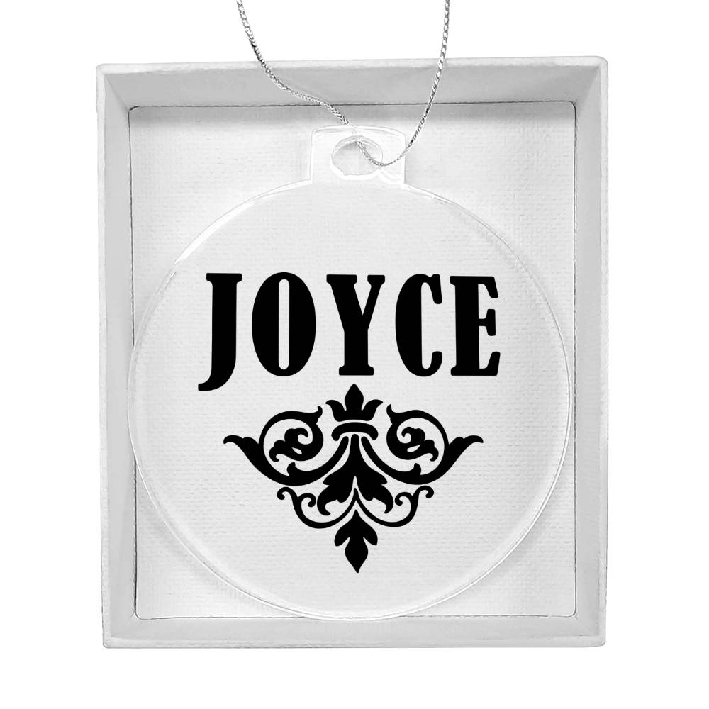 Joyce v01 - Acrylic Ornament