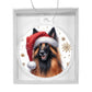 Christmas Dog - Belgian Tervuren - Acrylic Ornament