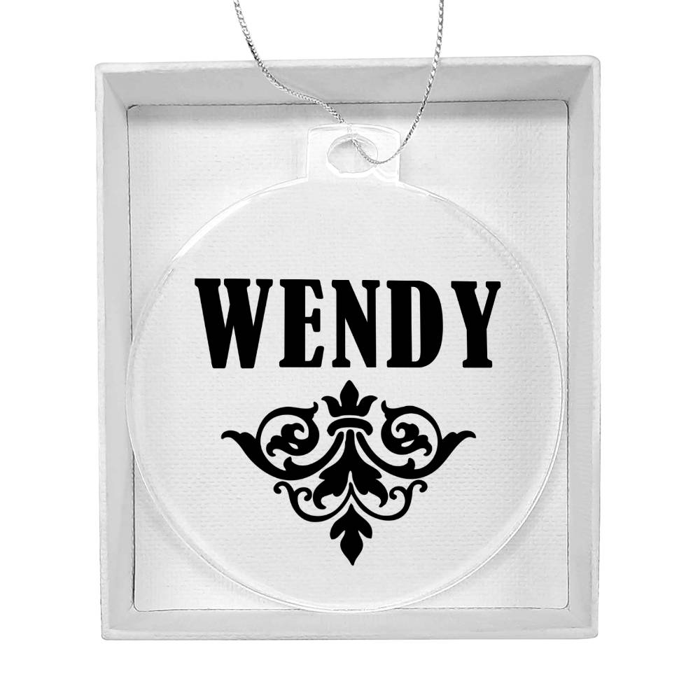 Wendy v01 - Acrylic Ornament