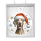 Christmas Dog - Weimaraner - Acrylic Ornament
