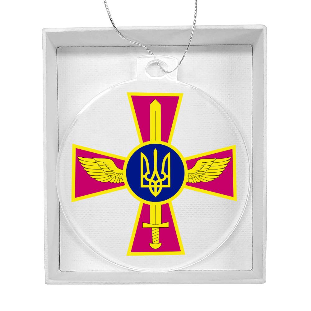 Ukrainian Air Force - Acrylic Ornament