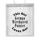 German Wirehaired Pointer - Acrylic Ornament