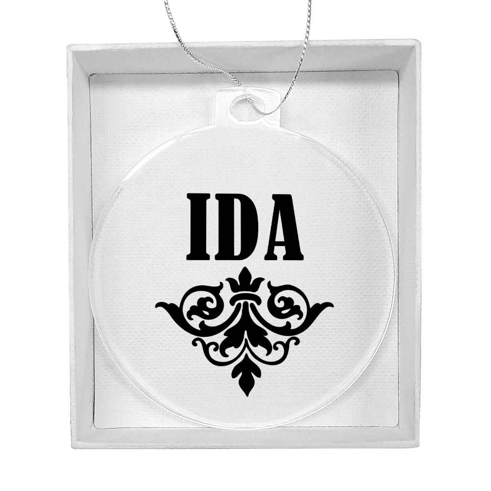 Ida v01 - Acrylic Ornament