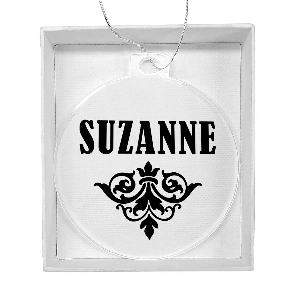 Suzanne v01 - Acrylic Ornament