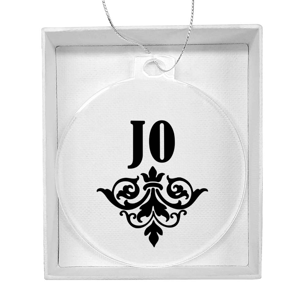 Jo v01 - Acrylic Ornament
