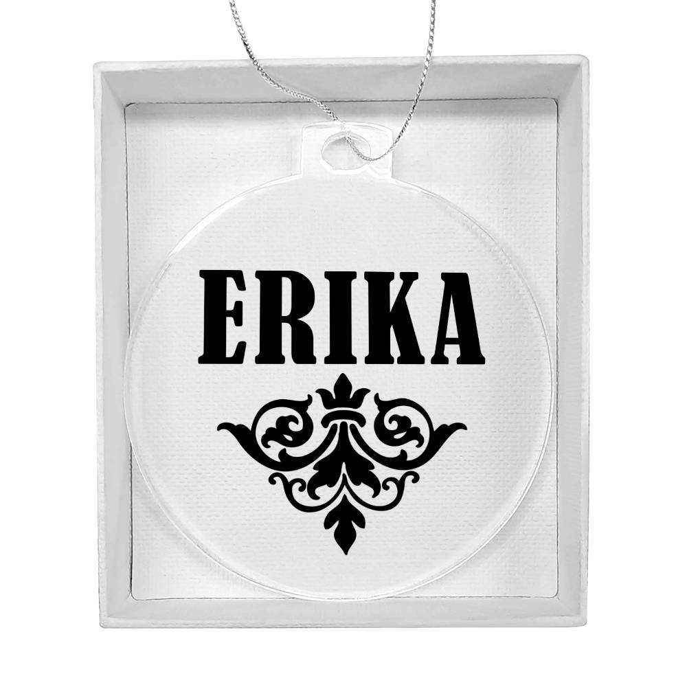 Erika v01 - Acrylic Ornament