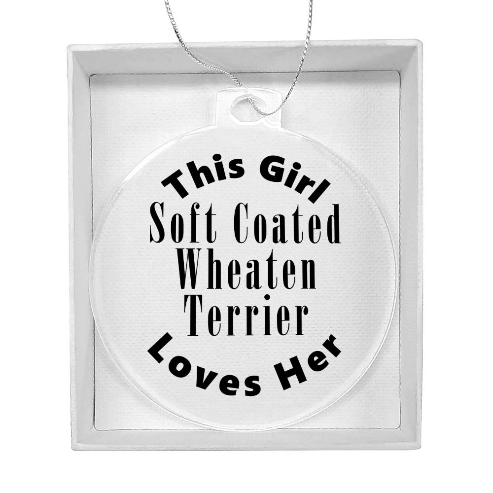 Soft Coated Wheaten Terrier - Acrylic Ornament