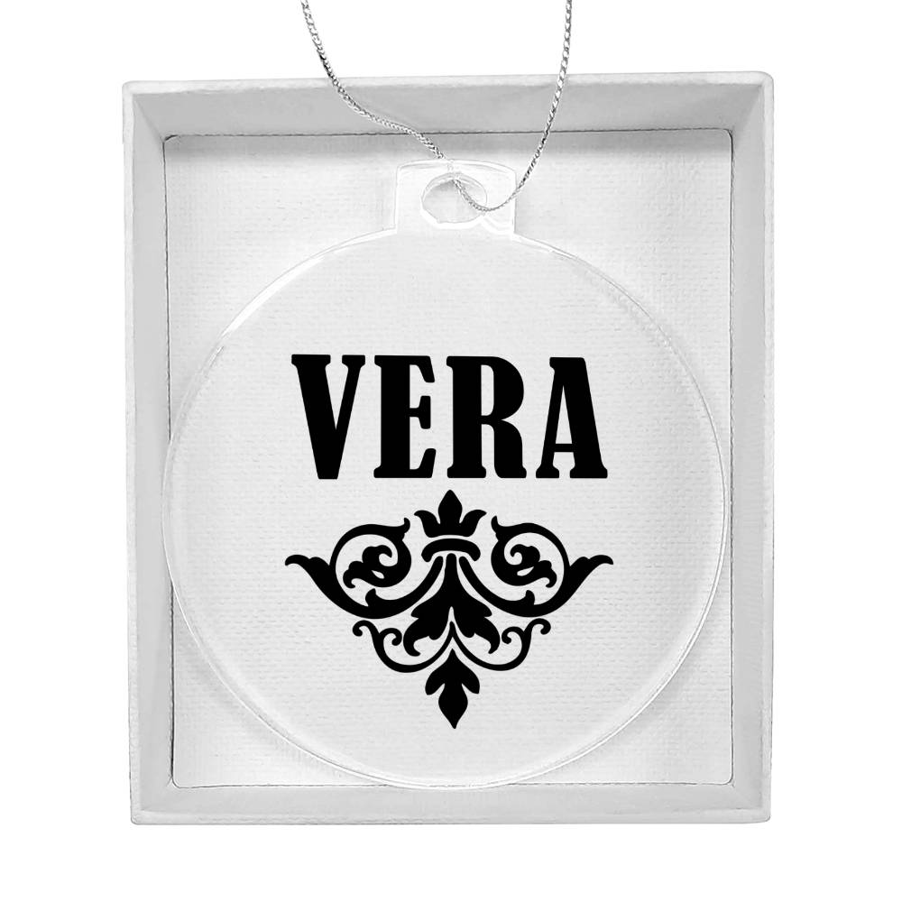 Vera v01 - Acrylic Ornament