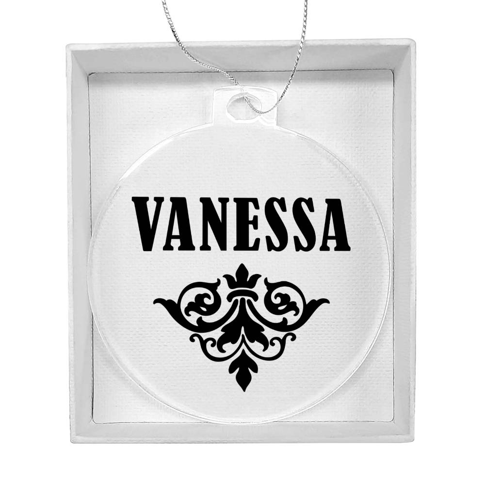 Vanessa v01 - Acrylic Ornament
