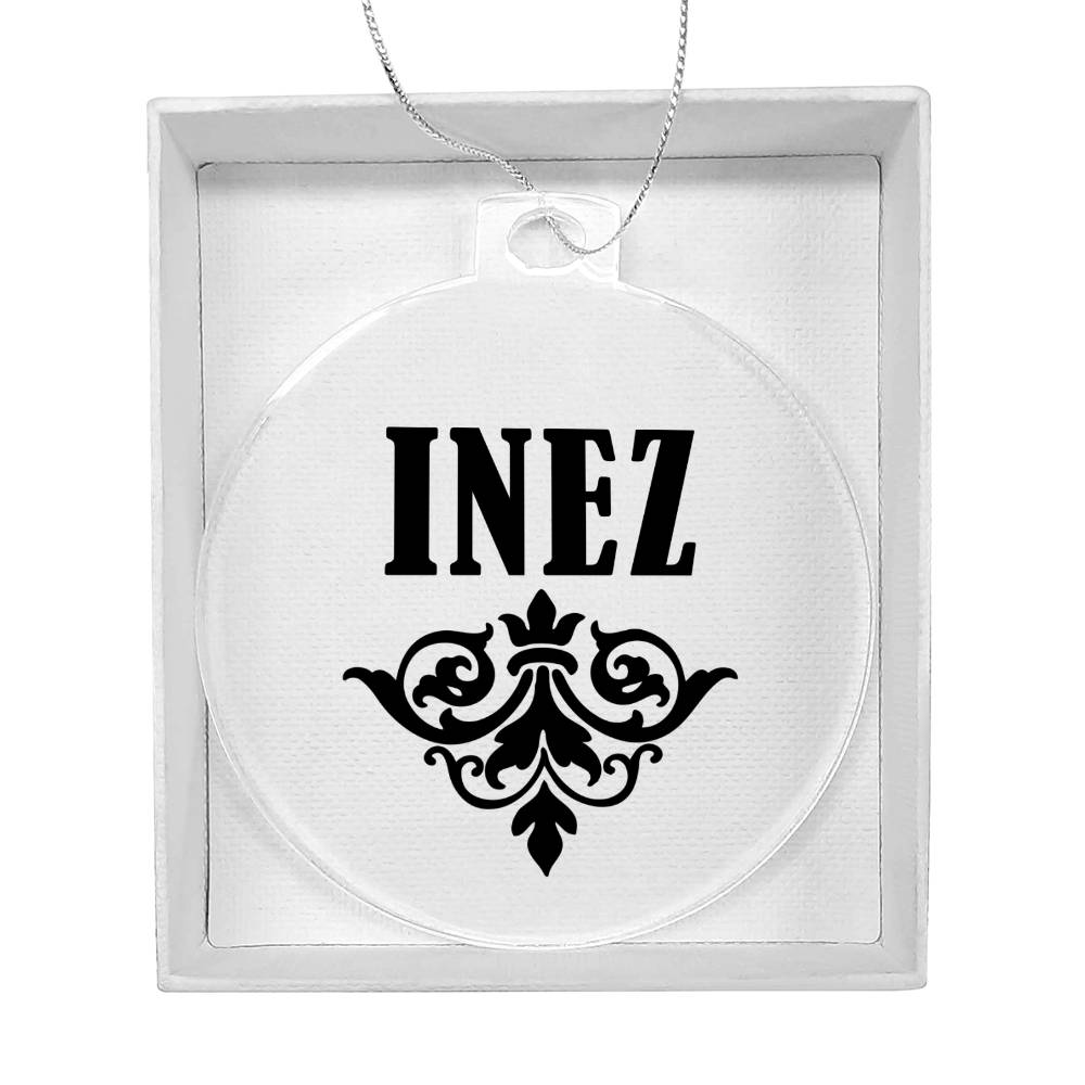 Inez v01 - Acrylic Ornament