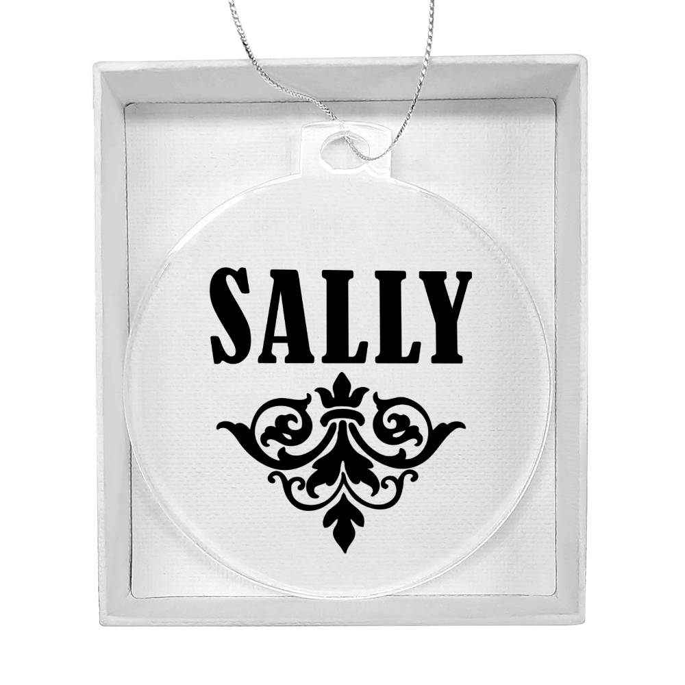 Sally v01 - Acrylic Ornament