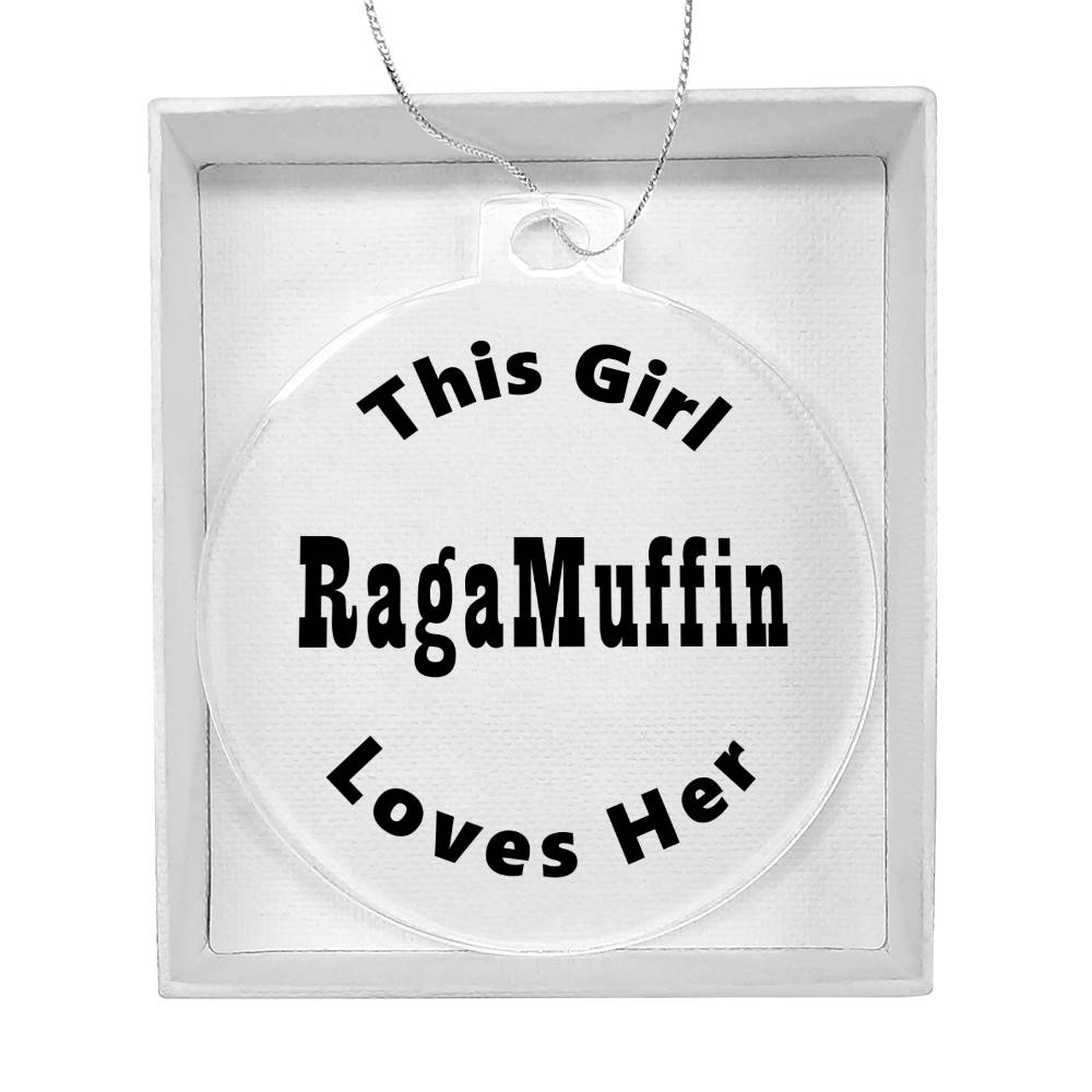 RagaMuffin - Acrylic Ornament