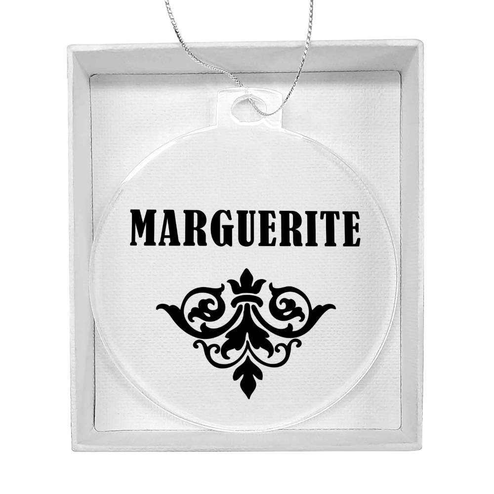 Marguerite v01 - Acrylic Ornament