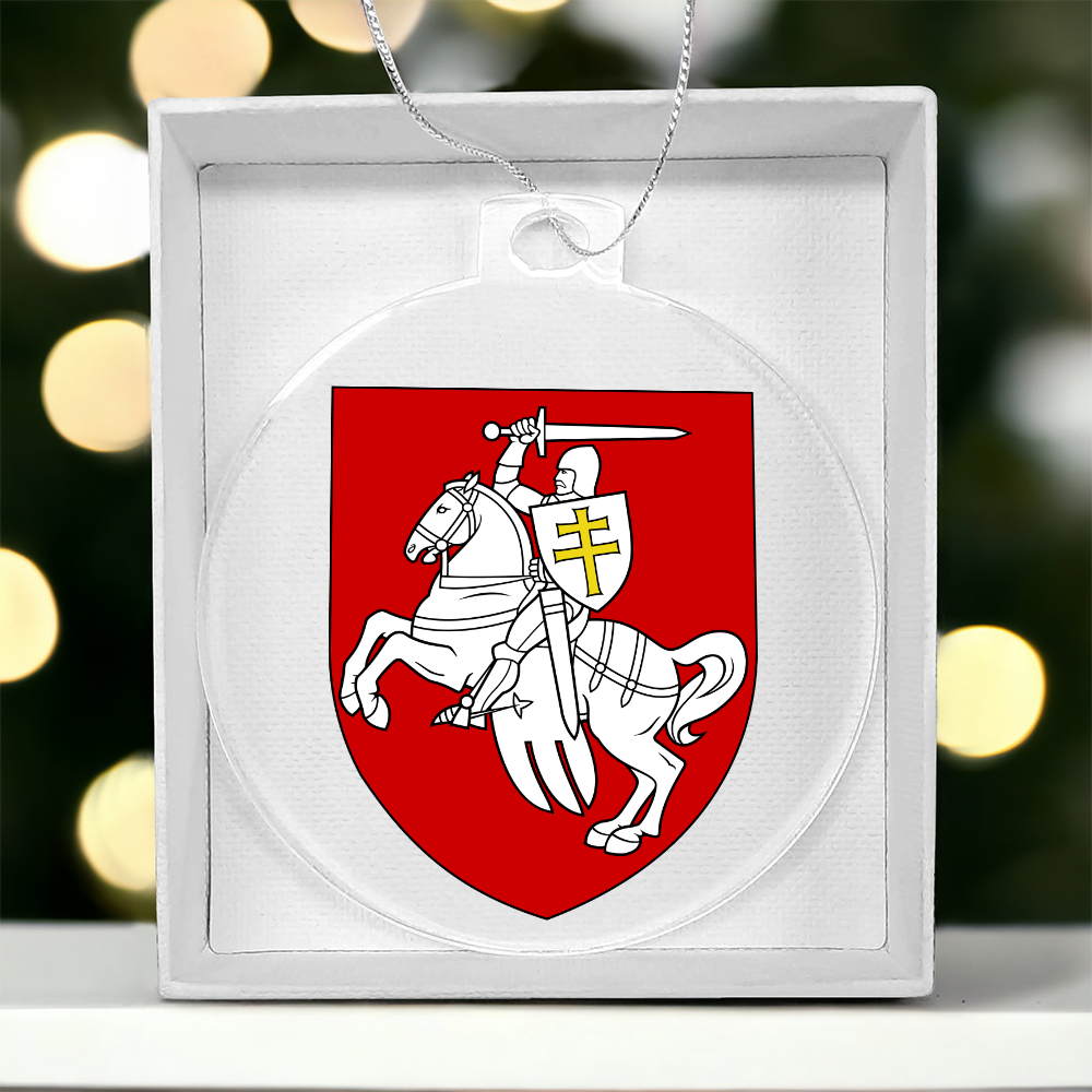 Pahonia (Belarus) - Acrylic Ornament