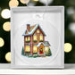 Christmas Gingerbread House 013 - Acrylic Ornament