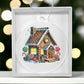 Christmas Gingerbread House 010 - Acrylic Ornament
