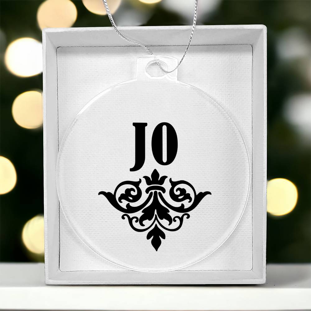 Jo v01 - Acrylic Ornament