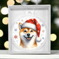 Christmas Dog - Shiba Inu - Acrylic Ornament