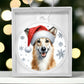 Christmas Dog - Portuguese Podengo Pequeno - Acrylic Ornament