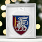 81st Airmobile Brigade (Ukraine) - Acrylic Ornament