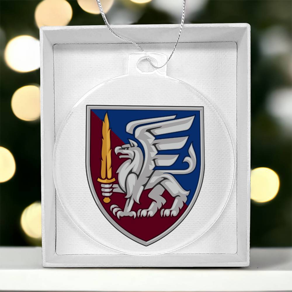 81st Airmobile Brigade (Ukraine) - Acrylic Ornament