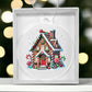 Christmas Gingerbread House 018 - Acrylic Ornament