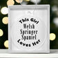 Welsh Springer Spaniel - Acrylic Ornament