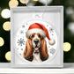 Christmas Dog - Grand Basset Griffon Vendeen - Acrylic Ornament