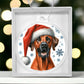 Christmas Dog - Rhodesian Ridgeback - Acrylic Ornament