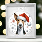 Christmas Dog - Smooth Fox Terrier - Acrylic Ornament