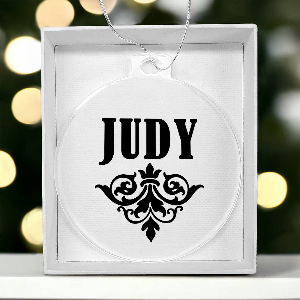 Judy v01 - Acrylic Ornament