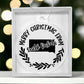 Merry Christmas From South Dakota - Acrylic Ornament