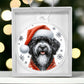 Christmas Dog - Portuguese Water - Acrylic Ornament
